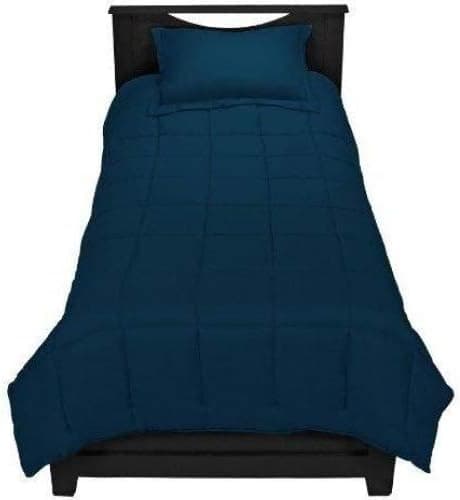 Premium XL Twin Comforter Set, Twin Extra Long, Dark Blue