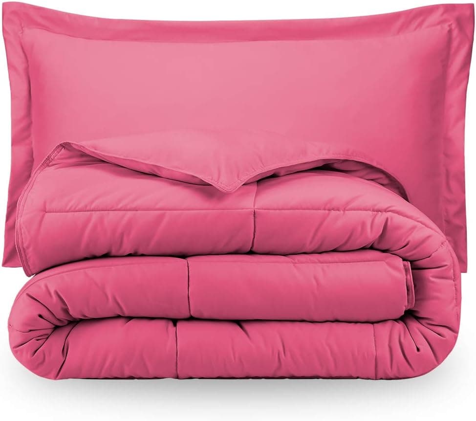 Pink Premium XL Twin Comforter Set, Twin Extra Long