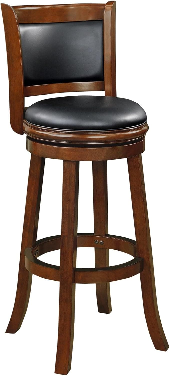 Boraam Augusta Extra Tall Swivel Bar Stool, 34-Inch