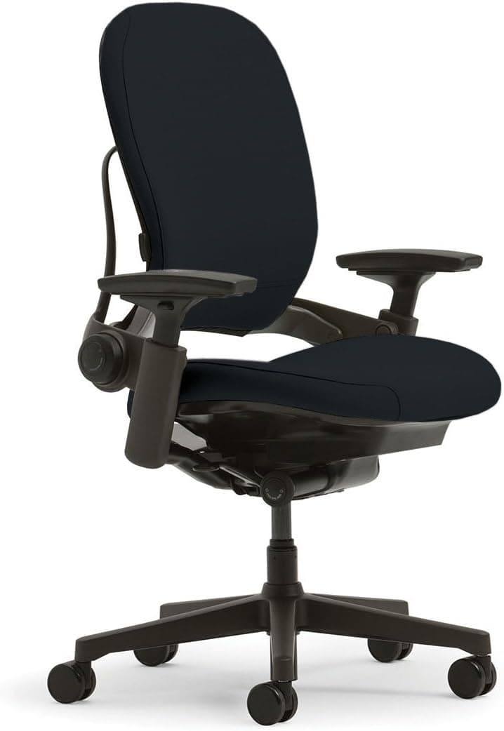 Steelcase Leap Chair V2 in Black Fabric