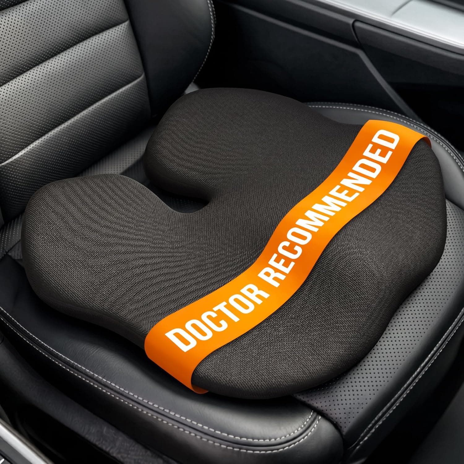 Everlasting Comfort Car Seat Cushion for Driving Wedge Booster