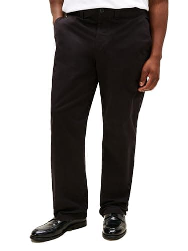 Tommy Hilfiger Mens Big and Tall Classic Fit Stretch Chino Casual Pants, Cs Deep Knit Blue, 40W x 38L US