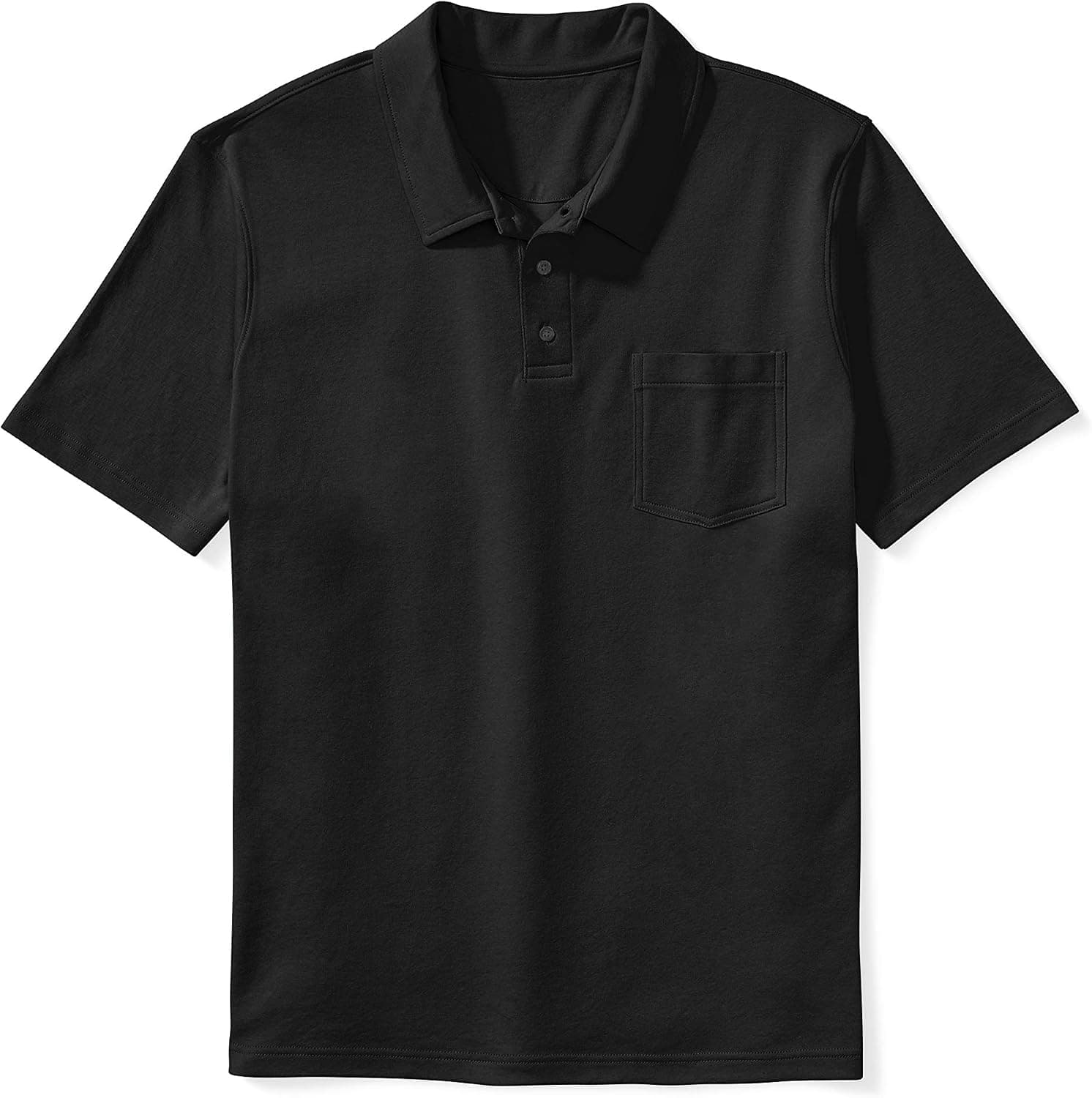 Amazon Essentials Men's Big & Tall Jersey Polo Shirt fit by DXL