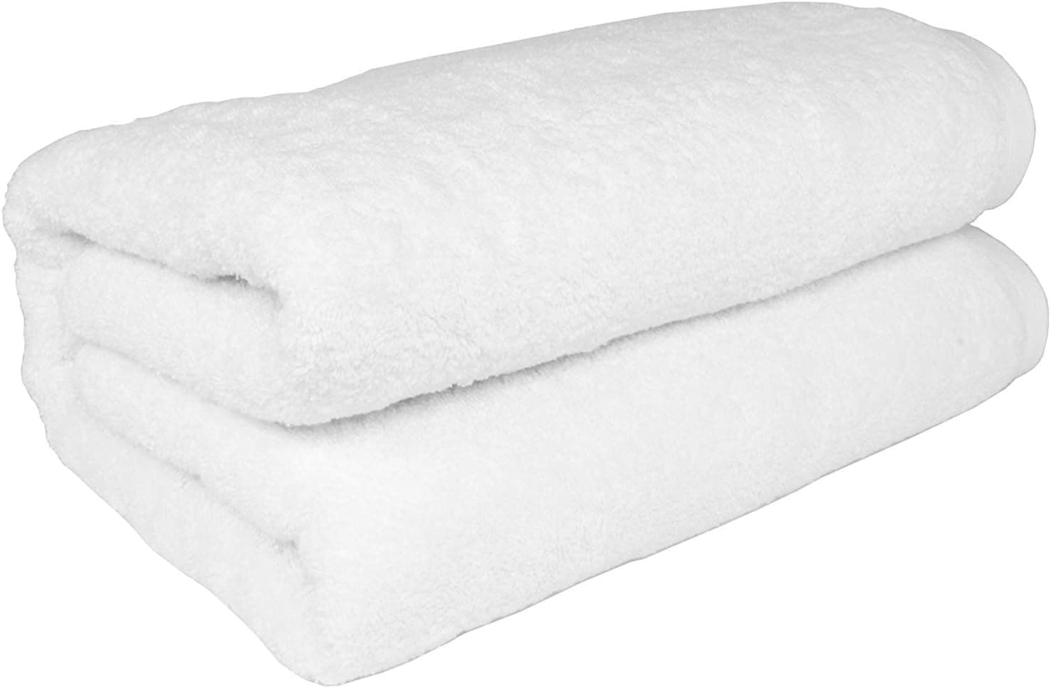 Extra Large Oversized Bath Towels White 100% Cotton Turkish 40 by 87 Inch