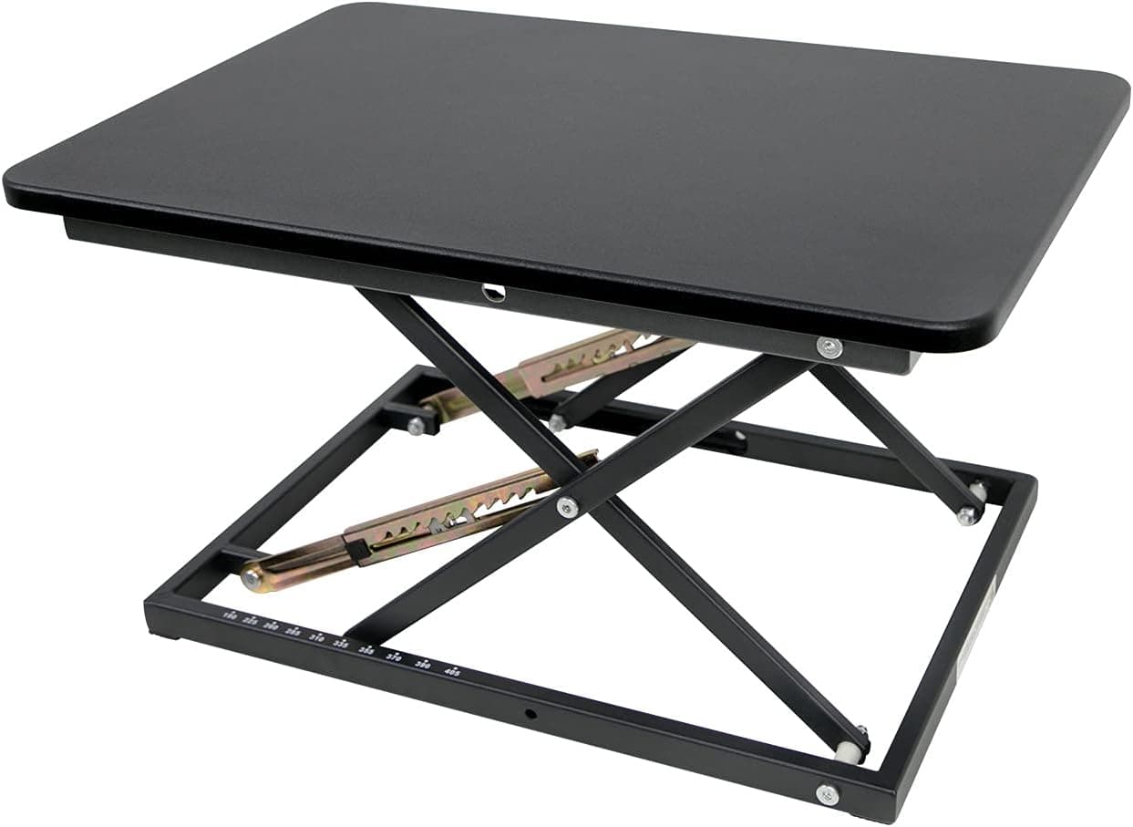 STANDNEE Standing Desk Converter Height Adjustable Stand Up Desk Riser Supports 300 lbs