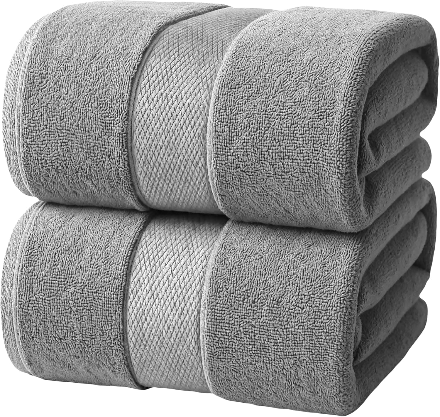 Infinitee Xclusives Jumbo Bath Sheets Towels for Adults - 600 GSM (35x70 Inches) - 100% Ring Spun Cotton, Soft