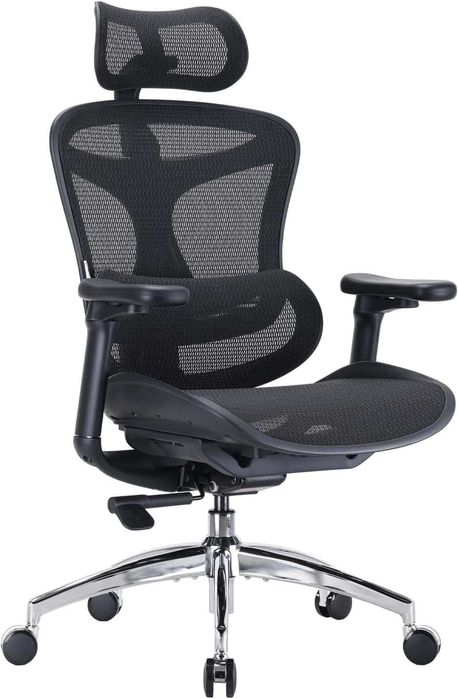 SIHOO Doro C300 Ergonomic Office Chair with Ultra Soft 3D Armrests, Dynamic Lumbar Support, Swivel Big and Tal