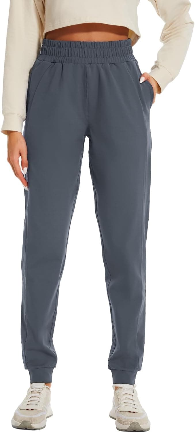 HOdo 32"/34"/36" Inseam Womens Tall Sweatpants Fleece Lined Long Joggers with Pockets