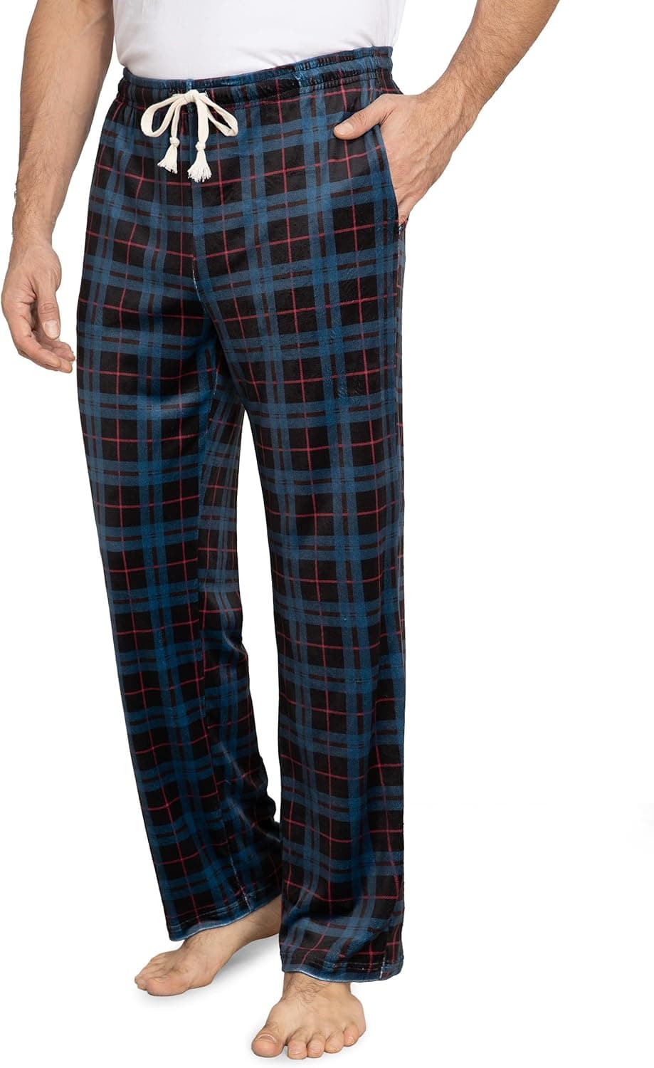 SEVEGO Tall Men's Pajama Pants 34" Inseam Extra Long Lounge