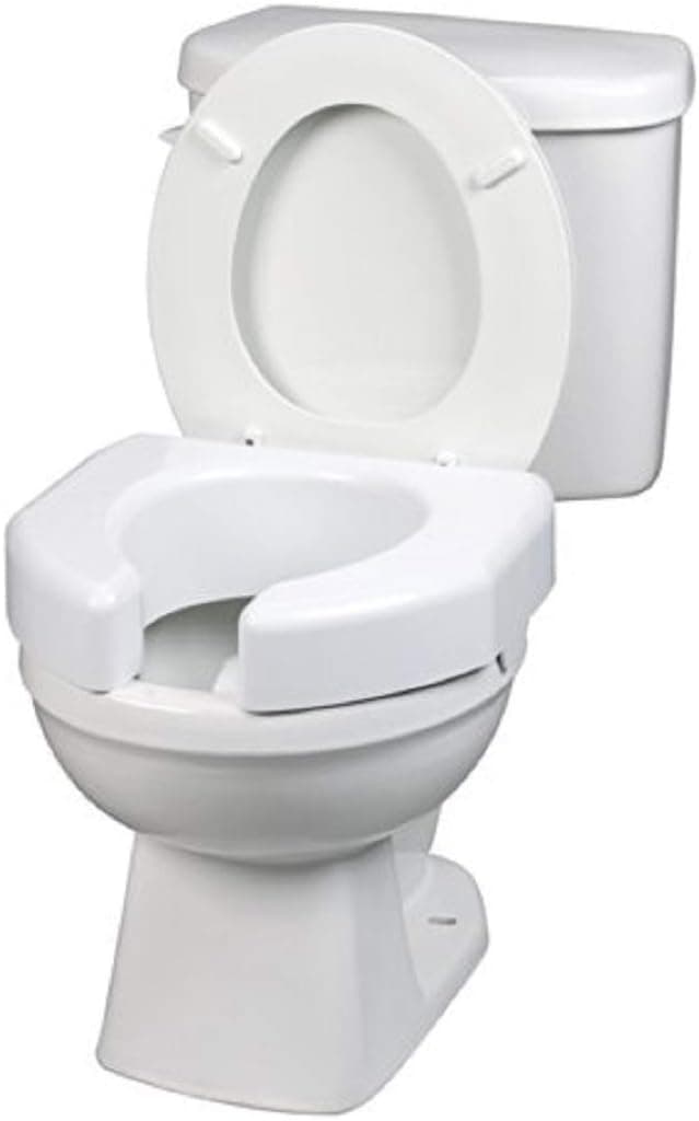 SP 3 Inch Extender Booster Elevated Raised Toilet Seat Risers for Seniors