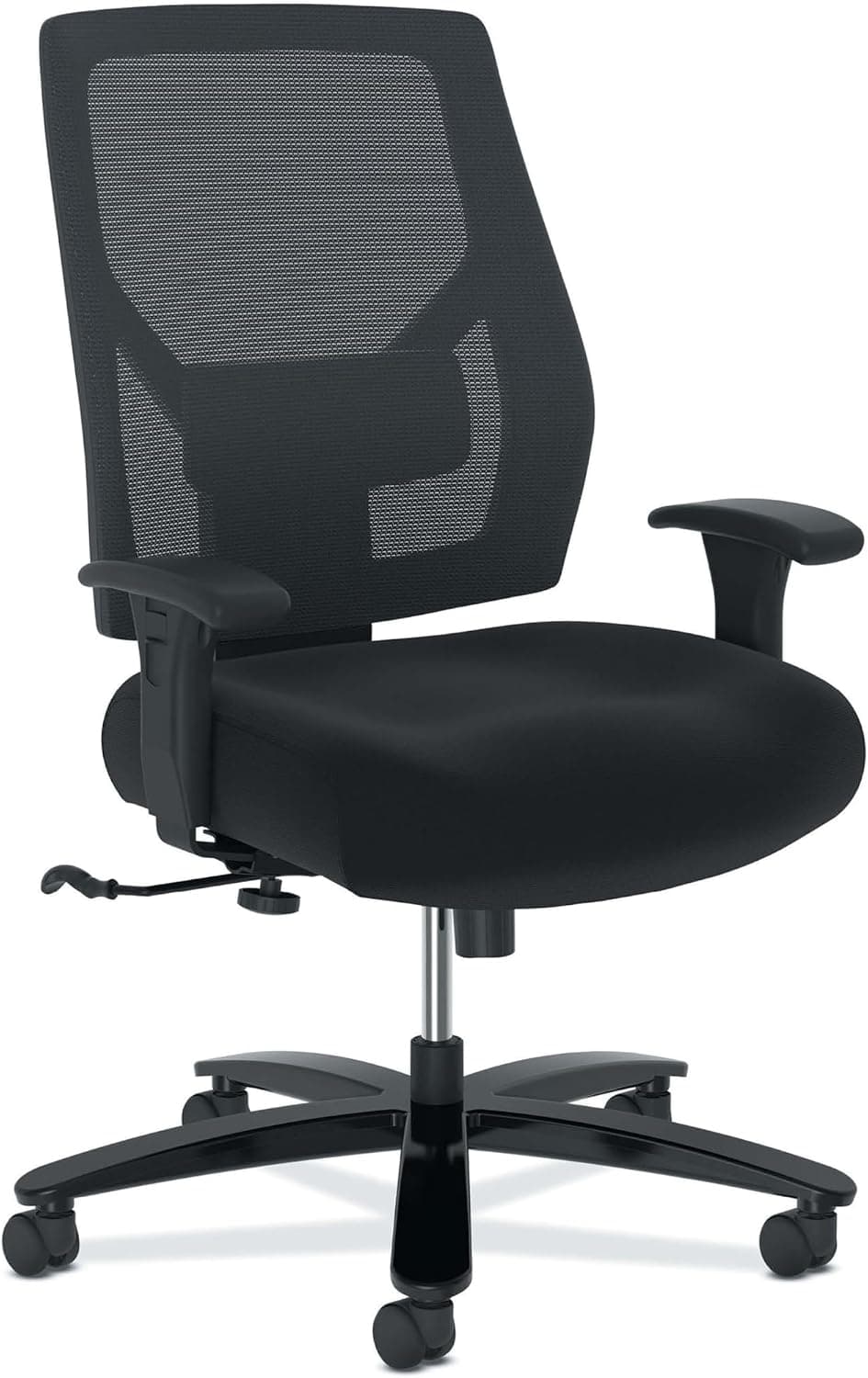 HON Crio Big and Tall Ergonomic Mesh Office Chair, Extra-Wide High-Back Desk Chair with Adjustable Arms and Lu