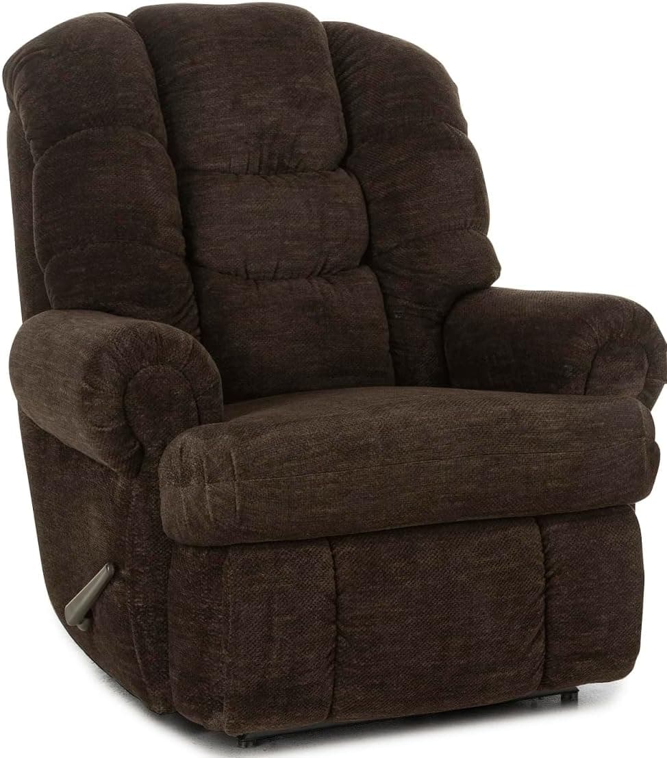 LANE Stallion Big Man King of Comfort (Extra Large) Wallsaver Recliner, Rated to 500 lbs, Chocolate