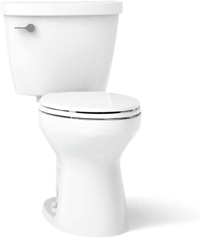 KOHLER Cimarron Comfort Height Two-Piece Elongated 1.28 GPF Chair Height Toilet
