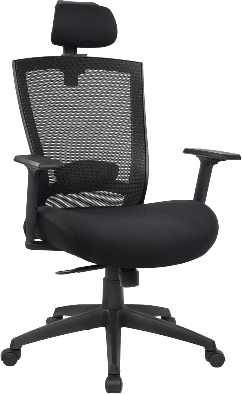 FAMSINGO Ergonomic Office Chair for Big and Tall People, 400lb Computer Desk Chair with Adjustable 2D Headrest, Lumbar Support, Mesh