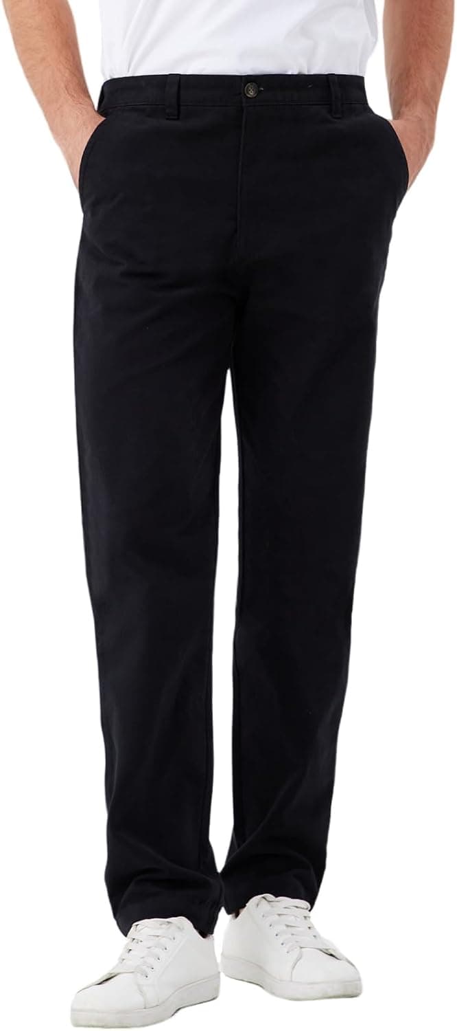 TTZ Men's Tall Chino Pants 34/36/38" Inseam 100% Cotton Casual Work Pants